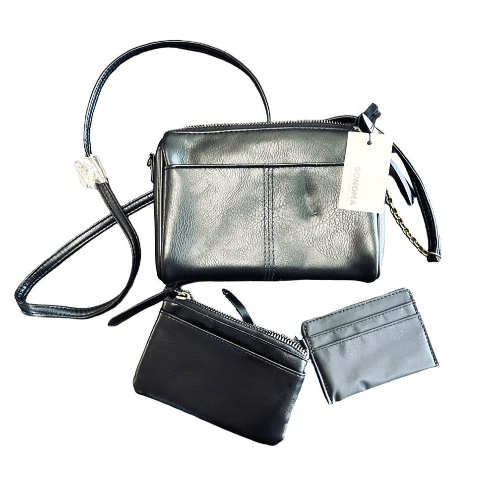 NWT Sonoma Goods Crossbody Bag & Wallet Bundle